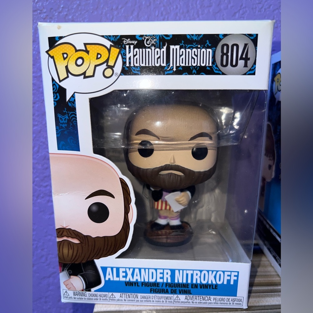 Haunted Mansion Funko Pop! Alexander Nitrokoff Vinyl Figure